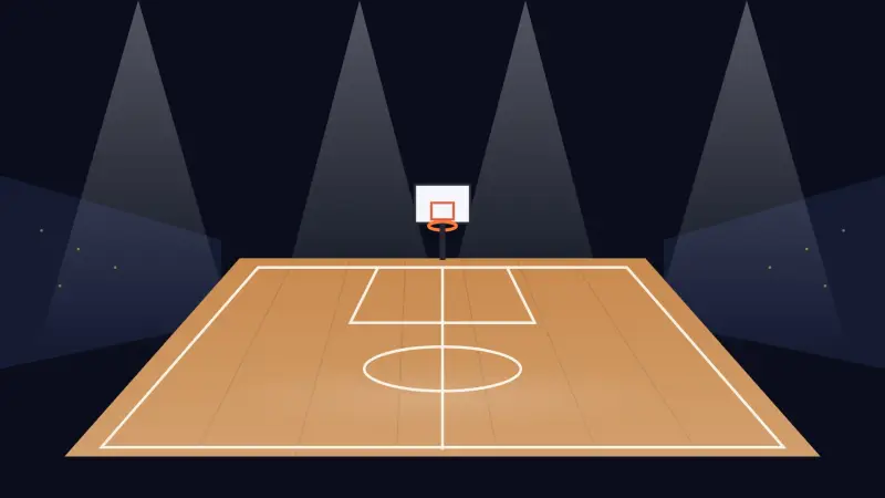 Illustration: An indoor arena